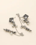 Elegant Silver Dangle Earrings